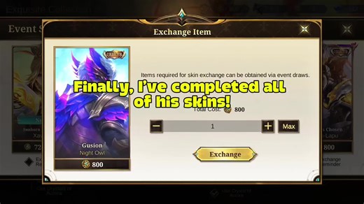 night owl collector double dash 🔥 #fypシ゚viral #officialkatana #gusion #collector #MLBB