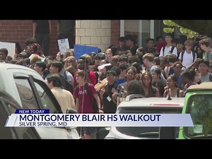 Montgomery Blair High School walkout