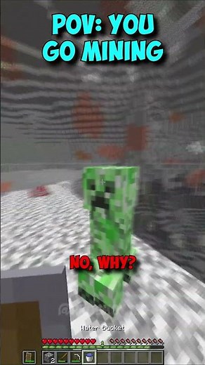 POV: You Go Mining in Minecraft 💀