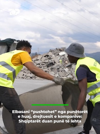 Punëtorë të huaj në biznesin shqiptar