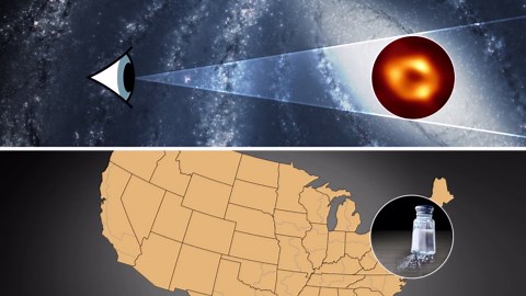 How our galaxy's black hole was captured