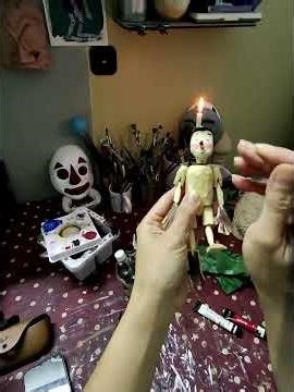 face of Pinocchio #pinochio #woodworking #handmade #puppet