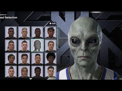 Alien Face Creation NBA 2K26