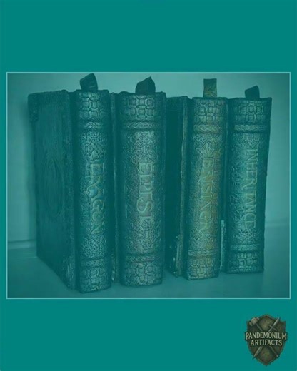 Inheritance Cycle Leather Book Set – Hand-Tooled Collector's Edition