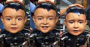 UCSD's robot baby Diego-san appears on video for the first time
