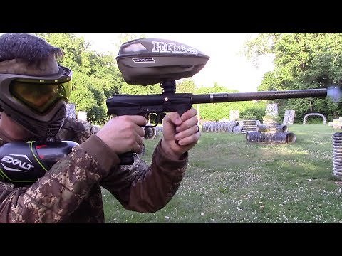 New Planet Eclipse Emek Paintball Gun - shooting video!