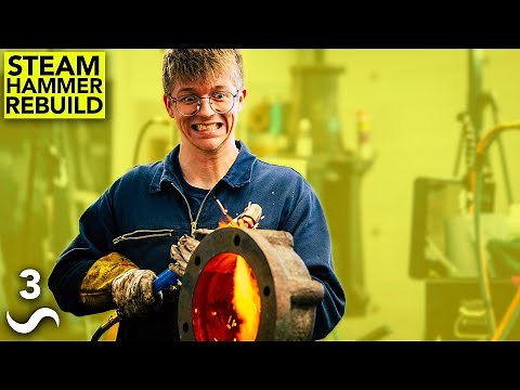 FIXING A 1900's STEAM HAMMER! Pt. 3