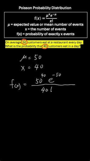 Poisson Probability Distribution Practice Question