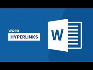Hyperlinks in Word