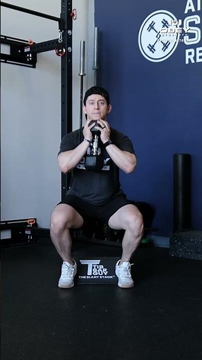 Heels Elevated Goblet Squat | Dr. Dave Strength x Obey Strength