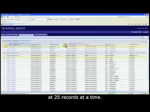 ARCIS Training Module 13: Reference Requests - Query functionality - tips and tricks