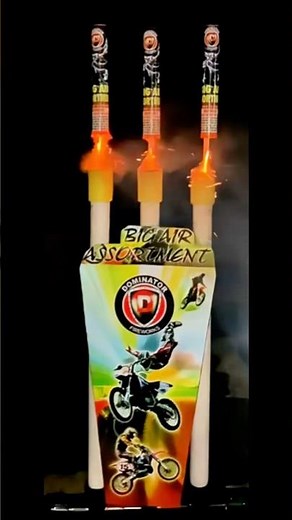 Rockets Launch POV | Big Assortment Pack | Fireworks - Dominator #shorts #fireworks 🔥