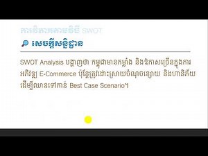 8-E-Commerce Technology: Cast Study - SWOT Analysis | MSc ITE