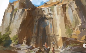 小白也可以学会的UE4风格化沙漠遗迹|P1【48小时练习系列】