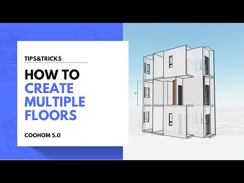 How to Create Multiple Floors in Coohom