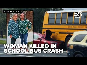 71-year-old woman killed in Florida school bus crash