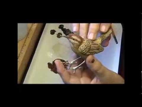Making a Wren out of Wood Using just Hand Carving Tools