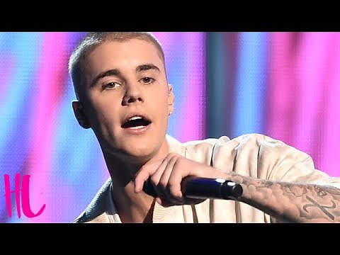 Justin Bieber Falls Into A Hole In Concert - VIDEO
