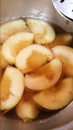 【桃スイーツの決定版】砂糖なしの優しい甘さがたまらない！桃のみりんコンポートの作り方