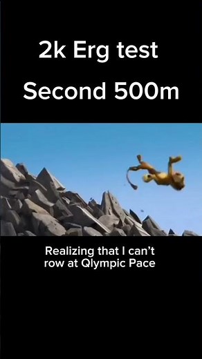 The 2K Erg Test, Explained by Every 500m Split — Rowing Meme