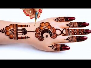 Eid full hand simple mehndi design 2026 |mehandi ka design | mehndi design | मेहंदी डिजाइन| #mehandi