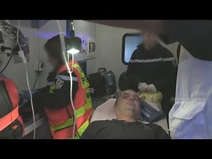 Emergencies are called for a chainsaw cut