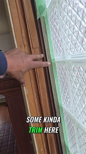 Glass Block Window Nightmare: DIY Disaster Revealed! #shorts