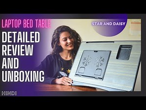 StarandDaisy Bed Buddy Laptop table review and Unboxing🔥 | Best Unique laptop Table.