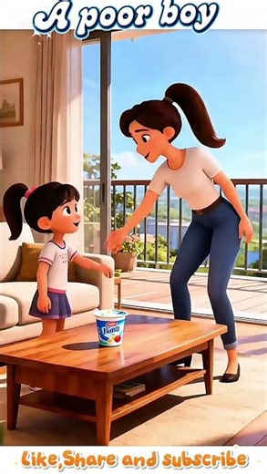 Kindness Cured His Poverty! ❤️ Animated Moral Story #shorts