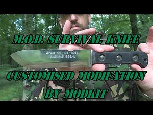 M.O.D. SURVIVAL KNIFE - MODKIT CUSTOMISED