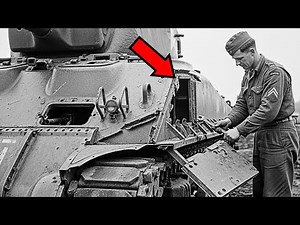 Why British Engineers Stripped the Armor Off a Sherman — And Made It Deadlier