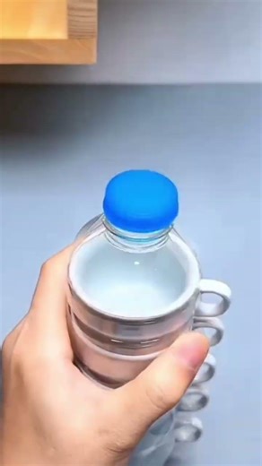 Smart Kitchen Storage Ideas To Organize Your Cups Using Plastic Bottles