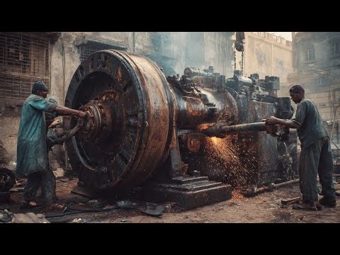 Step-By-Step Guide: Manual Start Diesel Engine Procedure (Hand Crank & Decompression Lever)