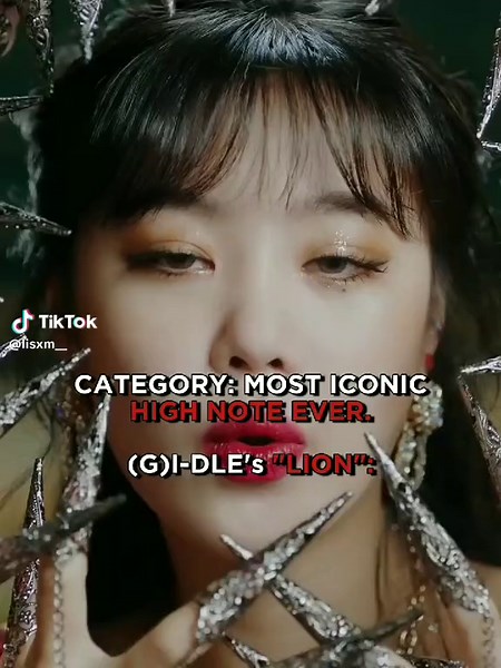 Iconic High Note Moments from (G)I-DLE Members | Kpop Lion High Note Compilation