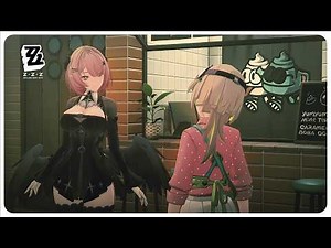 Remielle Drinks Three Bubble Tea at Once! (Cutscene) | Zenless Zone Zero 2.8