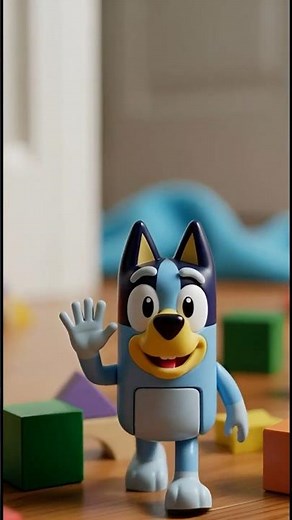 Bluey counts till 5 | Fun learning video for toddlers