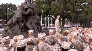 7.8K views · 148 reactions | Delta and Oscar Company graduated on a very special day in Marine Corps history. On February 23rd, 1945, 6 Marines raised America's Colors on the island of Iwo Jima. When the photo of this act reached America it was an extremely motivating example of the sacrifices our Marines were making in World War II. Semper Fi Marines! | Recruit Training Photography | Facebook