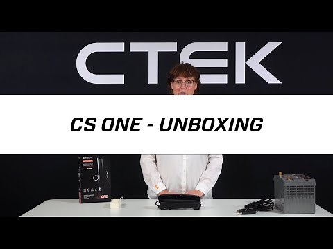 Tutorials - CTEK CS ONE - Unboxing