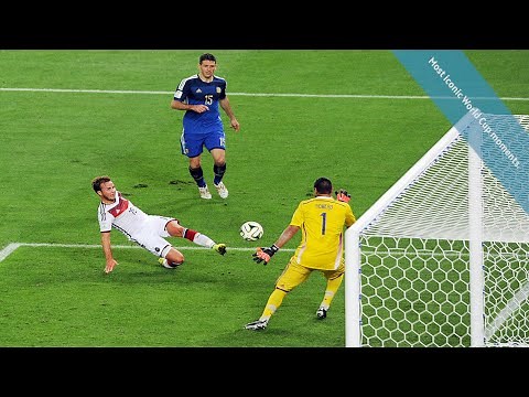 Mario Götze scores Extra-Time Goal in 2014 World Cup final ~ Most iconic World Cup moments ~