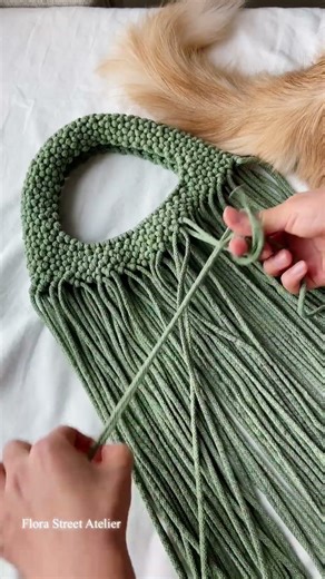 Same knot, different looks | Macrame bag