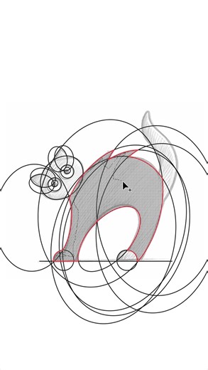 Design logo using circles and lines #illustration #art #logo