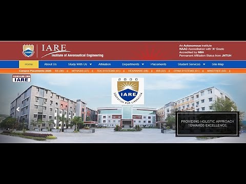 IARE campus tour