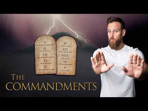 What are the 10 COMMANDMENTS of GOD in the BIBLE??