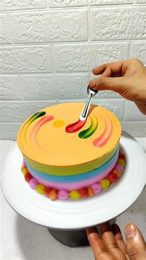 beautiful Orange cake design #vairlvideo #cake #trendingshorts #toys #unboxing #shortvideo #shorts