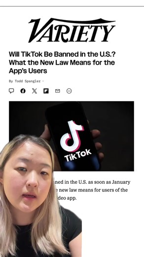 TikTok could be banned in the U.S. as soon as January 2025. Here's what the new law means for users of the app. In this video, we break down: - Did the TikTok Ban Bill become a law? - When could TikTok be shut down in the U.S.? - Why is TikTok potentially getting banned in the U.S.? - What's next for TikTok and ByteDance? - Does TikTok have a first amendment case against the new law?