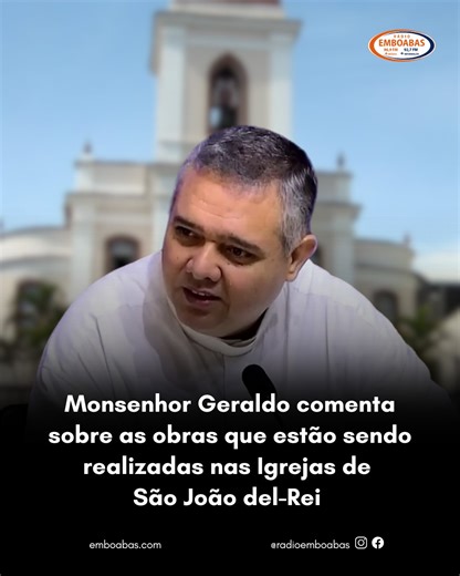 ⛪ Em outubro deste ano, o Instituto do Patrimônio Histórico e Artístico Nacional (IPHAN), com verbas do Novo PAC (Programa de Aceleração de Crescimento) do Governo Federal, anunciou um investimento de R$ 18,65 milhões para a restauração de quatro igrejas de São João del-Rei, sendo a de São Francisco de Assis, Nossa Senhora do Rosário, São Gonçalo Garcia e Igreja do Bom Jesus do Bonfim. Já em dezembro, através do mesmo projeto, a cidade recebeu R$ 32 milhões destinados às obras de preservação do 