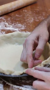 Easy homemade pie crust recipe #shorts