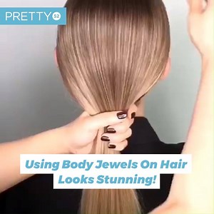 We all jewel up our bodies, but what about our hair? 😍😍 | Tyla