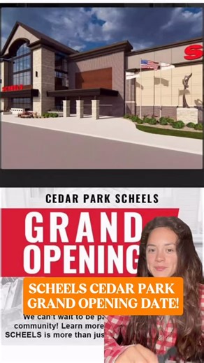 You know the store with the giant indoor Ferris wheel coming to Cedar Park? 👀 We finally have an opening date… but you’ll have to watch the video for that. 😉 Scheels is basically an indoor theme park. We’re talking… 🎡 A 65-foot Ferris wheel INSIDE the building 🐠 A 16,000-gallon saltwater aquarium with 600 fish 🏔 A full wildlife mountain display 🍭 A massive candy shop 🎮 Interactive arcade games sports simulators ☕ A full café with food, coffee, and homemade fudge And that’s just the entert