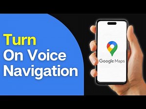 How to Turn On Voice Navigation on Google Map